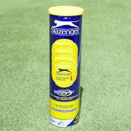 Slazenger Hardcourt Tennis Ball - 4 Ball Can from Wright Sports