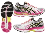 Full view of Asics Nimbus 15 Running Shoe (Womens)