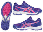 Full view of Asics Gel Lethal Elite 5 Womens (Quick Blue)