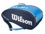 Full view of Wilson Tour Moulded 9 Pack Blue Juice