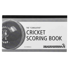 Kookaburra Score Book 50 Innings from Wright Sports